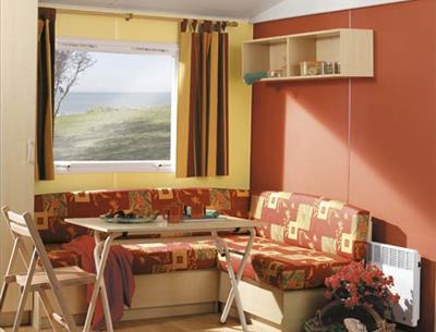Intérieur Mobile-home 4 personnes