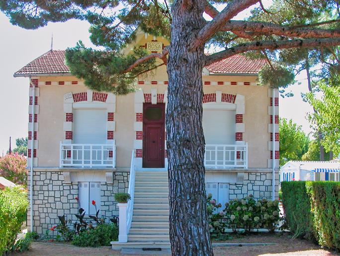Vue de la Villa - Côté Jardin