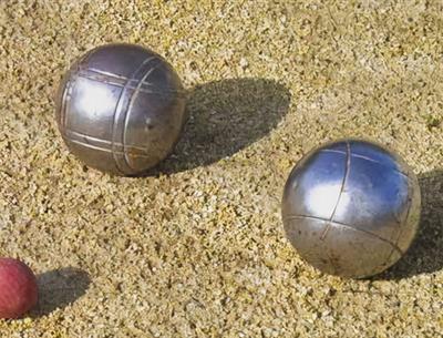 Terrain de pétanque du camping - Meschers sur Gironde