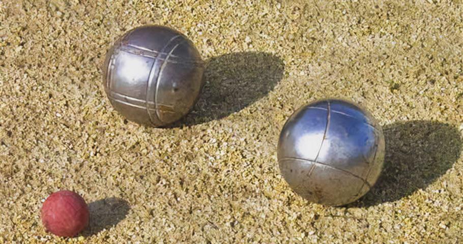 Terrain de pétanque du camping - Meschers sur Gironde