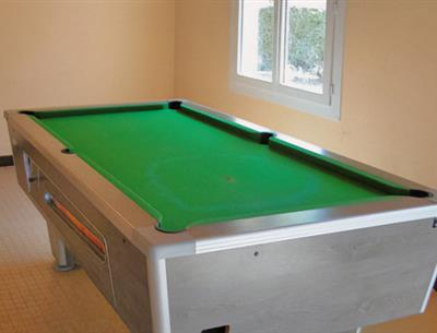 Salle de billard sur le camping - Meschers sur Gironde