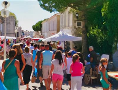 Marché Meschers sur Gironde - Camping Les Nonnes