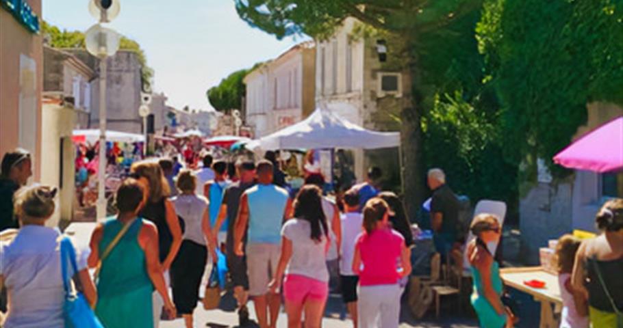 Marché Meschers sur Gironde - Camping Les Nonnes