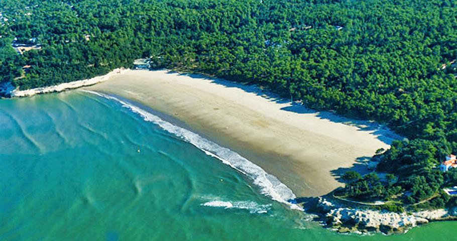 Plage de Suzac Meschers sur Gironde - Camping Les Nonnes