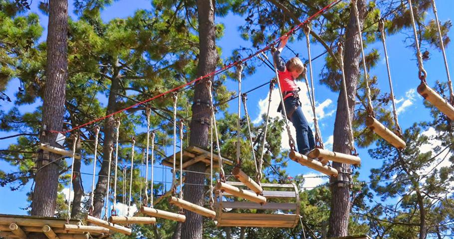 Accrobranche Saint Georges de Didonne - Camping Les Nonnes