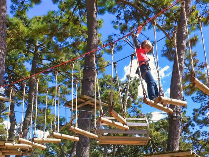 Accrobranche Saint Georges de Didonne - Camping Les Nonnes